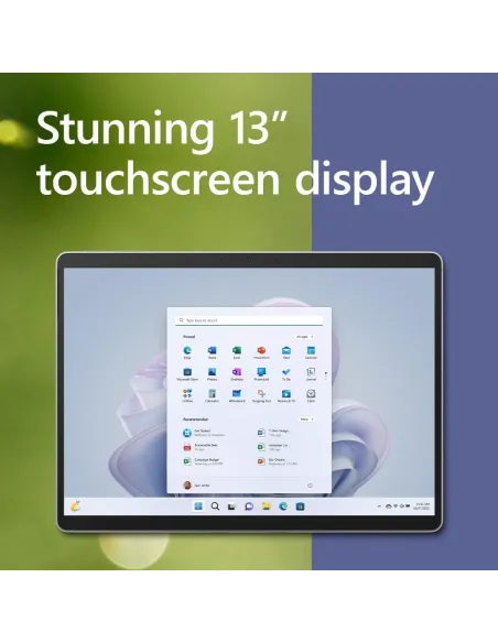 Microsoft Surface Pro 9 5G LTE Microsoft SQ3/8GB/128GB/13" Táctil Platino W11Pro