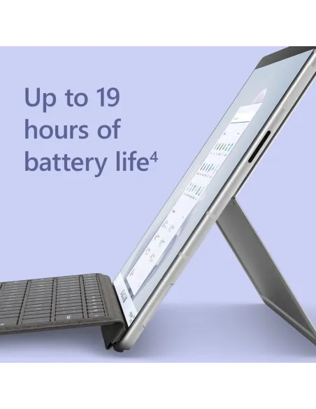 Microsoft Surface Pro 9 5G LTE Microsoft SQ3/8GB/128GB/13" Táctil Platino W11Pro