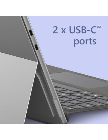Microsoft Surface Pro 9 5G LTE Microsoft SQ3/8GB/128GB/13" Táctil Platino W11Pro