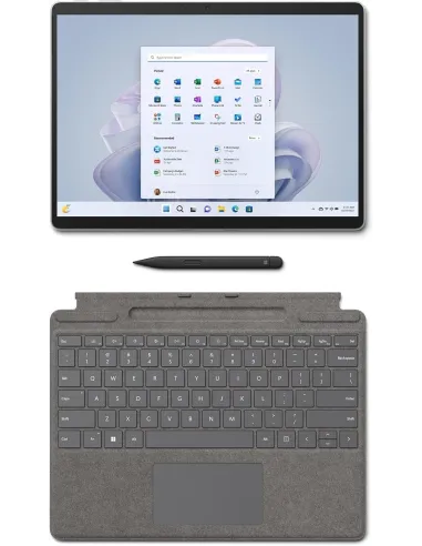 Microsoft Surface Pro 9 5G LTE Microsoft SQ3/8GB/128GB/13" Táctil Platino W11Pro