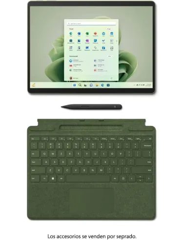Microsoft Surface Pro 9 Bosque Intel Evo Core i5-1235U/8GB/256GB SSD/13" Táctil Bosque W11Home