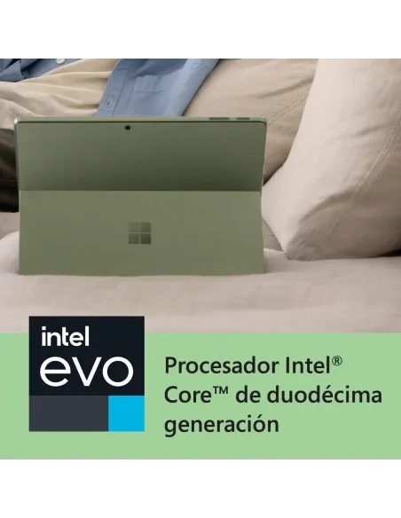 Microsoft Surface Pro 9 Bosque Intel Evo Core i5-1235U/8GB/256GB SSD/13" Táctil Bosque W11Home