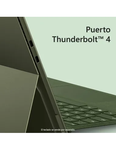Microsoft Surface Pro 9 Bosque Intel Evo Core i5-1235U/8GB/256GB SSD/13" Táctil Bosque W11Home