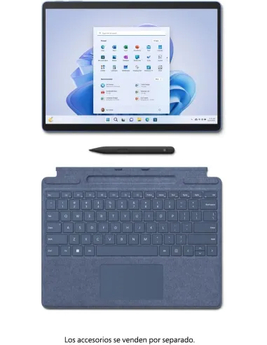 Microsoft Surface Pro 9 Intel Evo Core i5-1235U/8GB/256GB SSD/13" Táctil Zafiro W11Home
