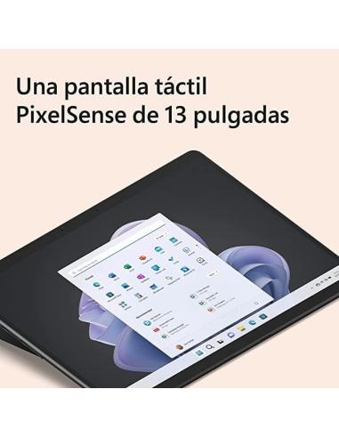 Microsoft Surface Pro 9 Intel Evo Core i7-1255U/16GB/512GB SSD/13" Táctil Negro W11Home