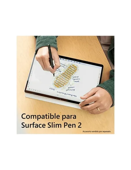 Microsoft Surface Pro 9 Intel Evo Core i5-1245U/8GB/256GB SSD/13" Táctil Platino W11Pro