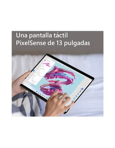 Microsoft Surface Pro 9 Intel Evo Core i5-1245U/8GB/256GB SSD/13" Táctil Platino W11Pro