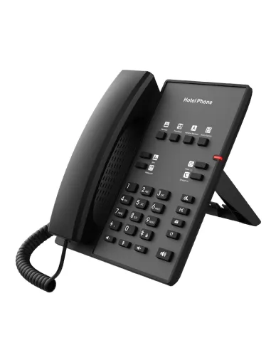 Fanvil H1 PoE, 2 Teclas de Línea Negro