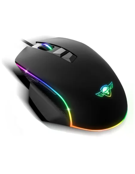 Spirit of Gamer S-PM1 Pro M1 Ratón Óptico Gaming 8000 DPI Negro