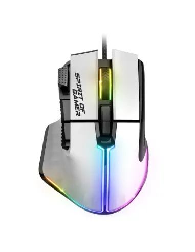 Spirit of Gamer S-PM5RGBWT Souris Pro M5 Blanco