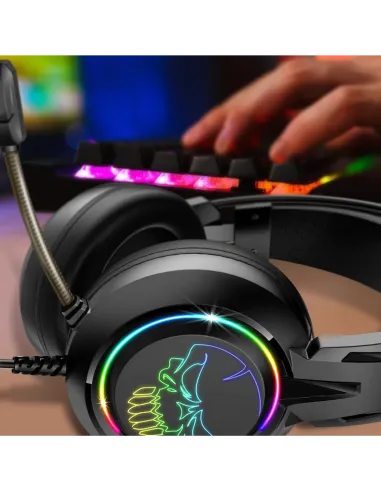 Spirit of Gamer MIC-EH10 Elite H10 RGB Negro