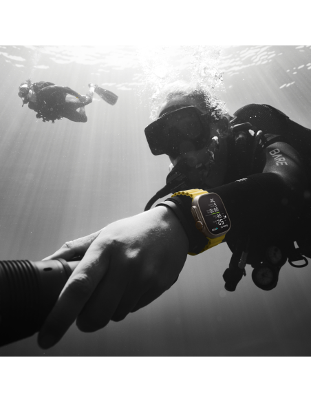 Apple Watch MQFW3TY/A Ultra LTE Titanio Correa Trail Loop Negra/Gris