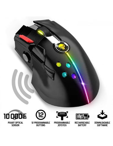 Spirit of Gamer S-XM600RF XPERT M600 Negro