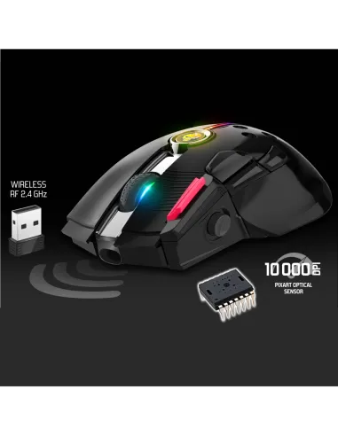 Spirit of Gamer S-XM600RF XPERT M600 Negro