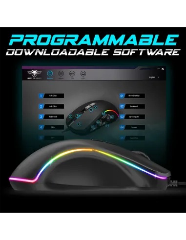 Spirit of Gamer Elite-M30 Negro