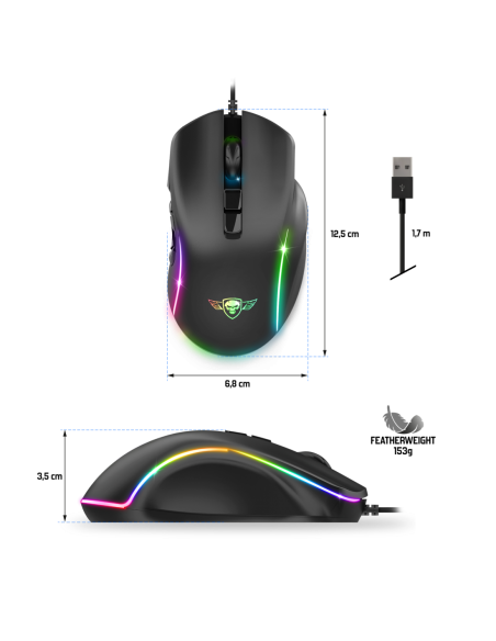 Spirit of Gamer Elite-M30 Negro