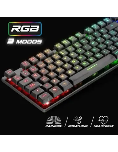 Spirit of Gamer CLA-PK1ES RGB Teclado Semi-Mecánico
