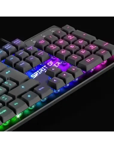 Spirit of Gamer CLA-PK1ES RGB Teclado Semi-Mecánico