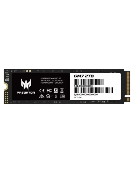 Acer Predator GM7 2TB SSD M.2 PCI Express 4.0 NVMe