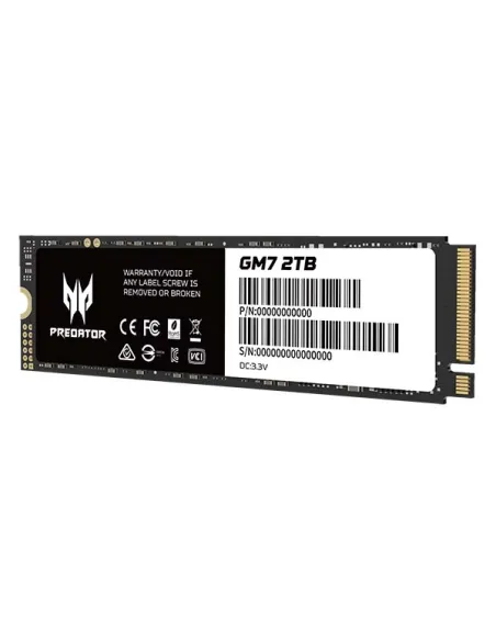 Acer Predator GM7 2TB SSD M.2 PCI Express 4.0 NVMe
