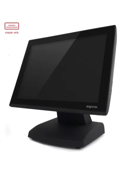Approx APPTPV01T+ Terminal TPV Intel Core J1900/4GB/64GB SSD + 1TB HDD/15.1" Capacitivo FreeDOS