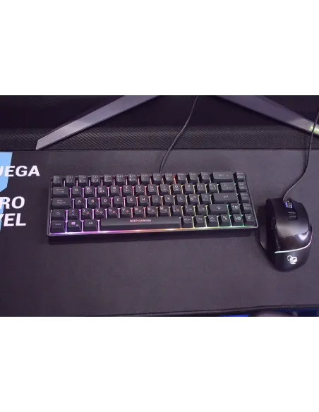 CoolBox DeepGaming TM065 Mini Teclado Gaming RGB Negro