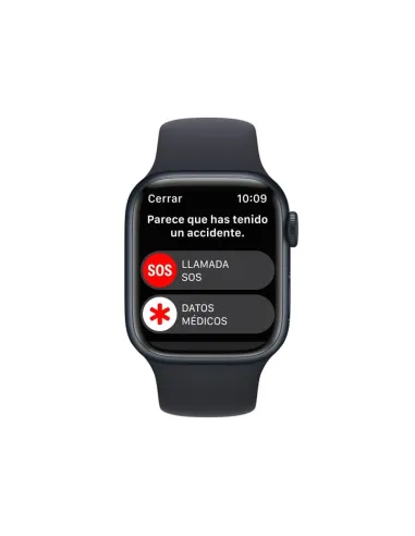 Apple Watch Series 8 Aluminio Correa Deportiva Medianoche