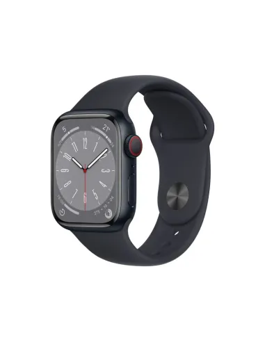 Apple Watch Series 8 Aluminio Correa Deportiva Medianoche