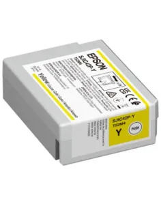 Epson SJIC42PY Cartucho de Tinta Original para ColorWorks C4000E Amarillo-CCICTO0955