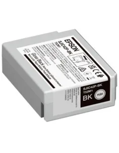Epson SJIC42PBK Cartucho de Tinta Original para ColorWorks C4000E Negro-CCICTO0954