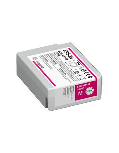 Epson SJIC42PM Cartucho de Tinta Original para ColorWorks C4000E Magenta