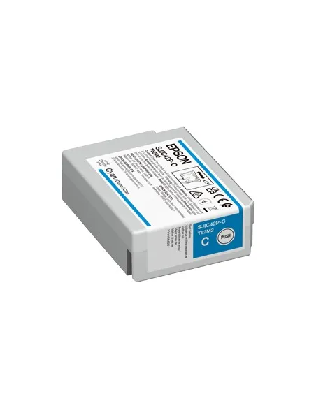 Epson SJIC42PC Cartucho de Tinta Original para ColorWorks C4000E Cian