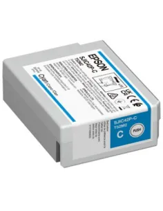 Epson SJIC42PC Cartucho de Tinta Original para ColorWorks C4000E Cian-CCICTO0952