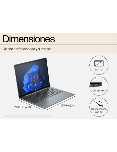 HP Elite Dragonfly G4 OLED Intel Core i5-1335U/16GB/512GB SSD/13.5" W11 Pro