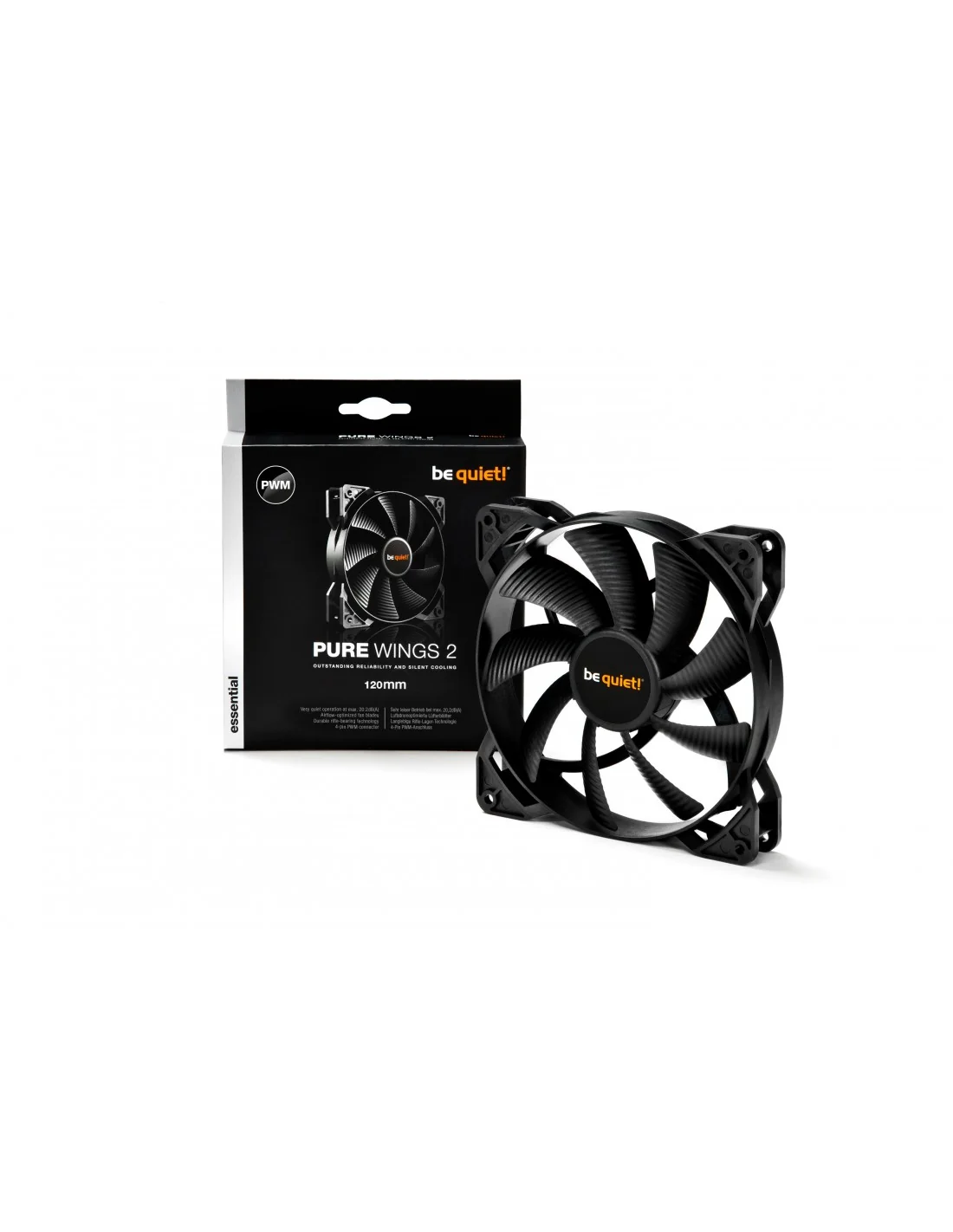 Be Quiet! Pure Wings 2 PWM Ventilador 120mm