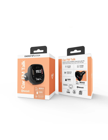 Energy Sistem Car FM Talk Negro