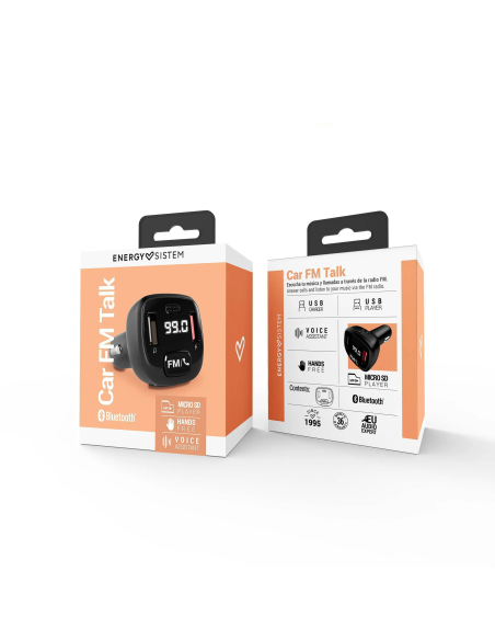 Energy Sistem Car FM Talk Negro