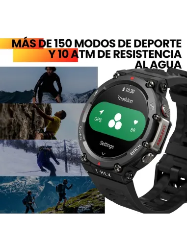 Amazfit T-Rex 2 Astro Negro y Oro