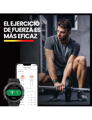 Amazfit T-Rex 2 Astro Negro y Oro