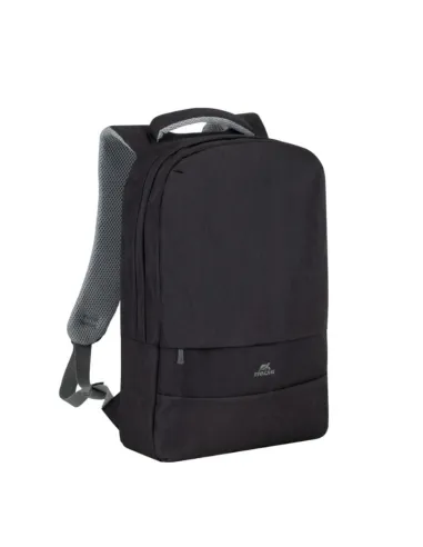Rivacase 7563 Mochila para Portátil hasta 15,6" + Ratón Inalámbrico Negro