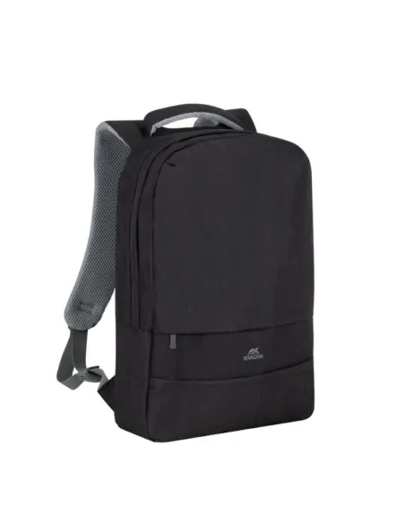 Rivacase 7563 Mochila para Portátil hasta 15,6" + Ratón Inalámbrico Negro