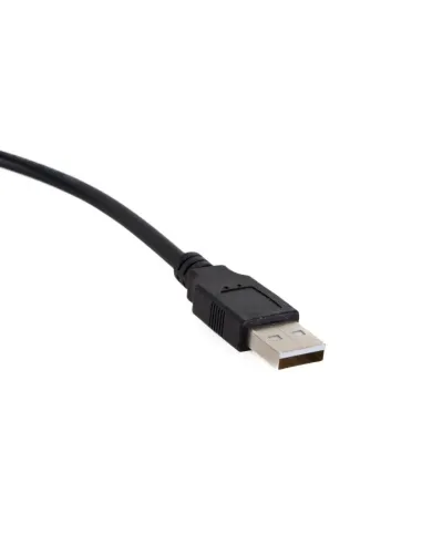 Iggual IGG318713 Cable USB-A 2.0 a USB-B Macho/Macho 2M Negro