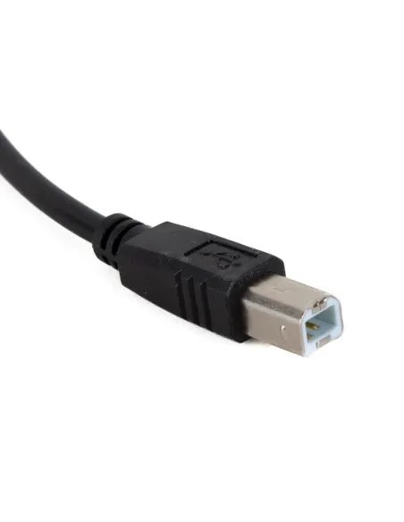 Iggual IGG318713 Cable USB-A 2.0 a USB-B Macho/Macho 2M Negro