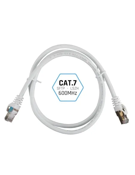 Iggual IGG318652 Cable de Red RJ45 SFTP LSZH Cat7 2m Blanco