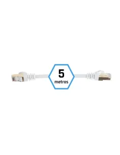 Iggual IGG318638 Cable de Red RJ45 SFTP LSZH Cat7 5m Blanco-ANEAHE0863