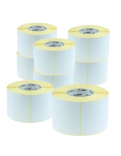 Zebra 3007201-T Rollo de Etiquetas de Transferencia Térmica 51x25mm 8 Unidades (2.580 etiquetas por rollo)-CCIPAP0082