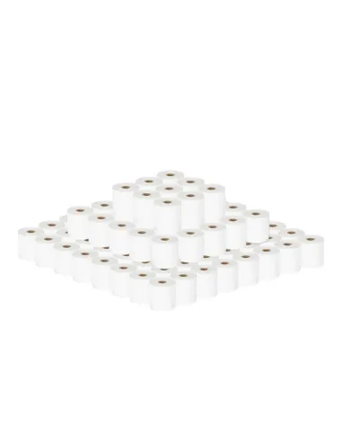 Iggual Pack 100 Rollos de Papel Térmico sin BPA 57X57 mm