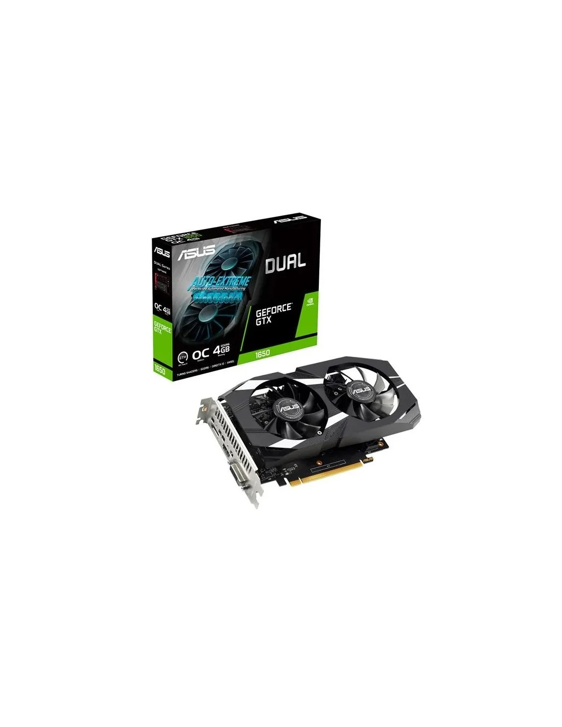 Asus GeForce GTX 1650 Dual V2 OC Edition 4GB GDDR6