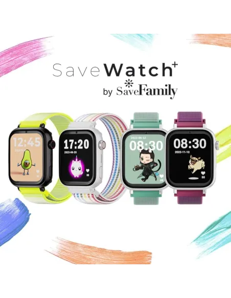 Savefamily Savewatch Plus Reloj Smartwatch Infantil 4G Negro