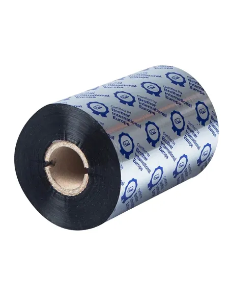 Brother BRS1D450110 Ribbon 8 Rollos de Resina Estándar 450m